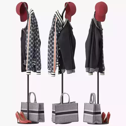 SPROUT Coat Rack 3D model