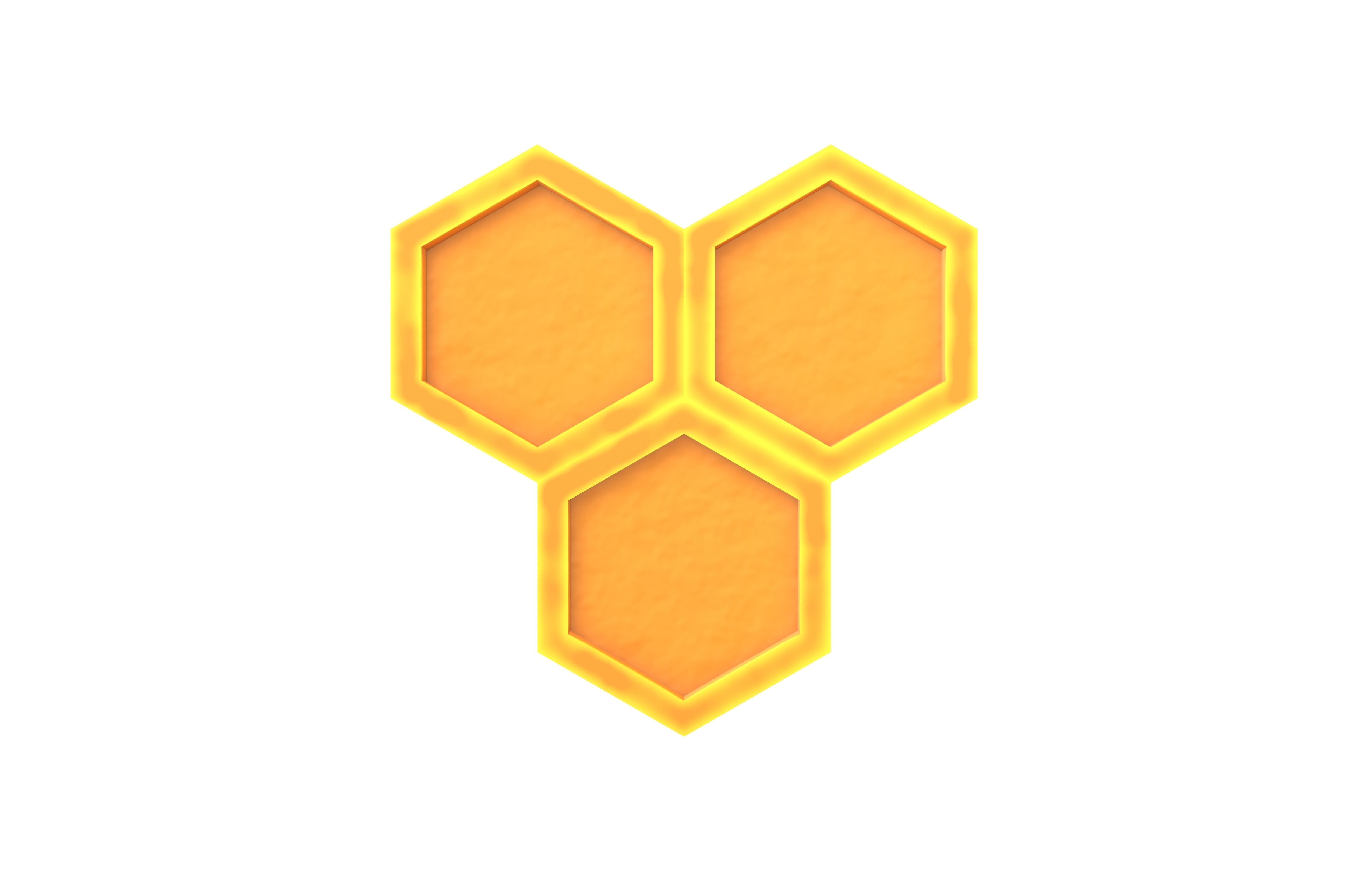 Cartoon Beeswax v1 001 Low-poly 3D model_1