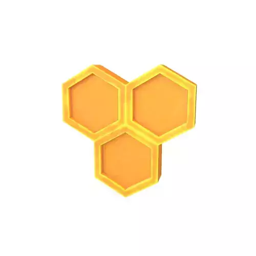 Cartoon Beeswax v1 001 Low-poly 3D model