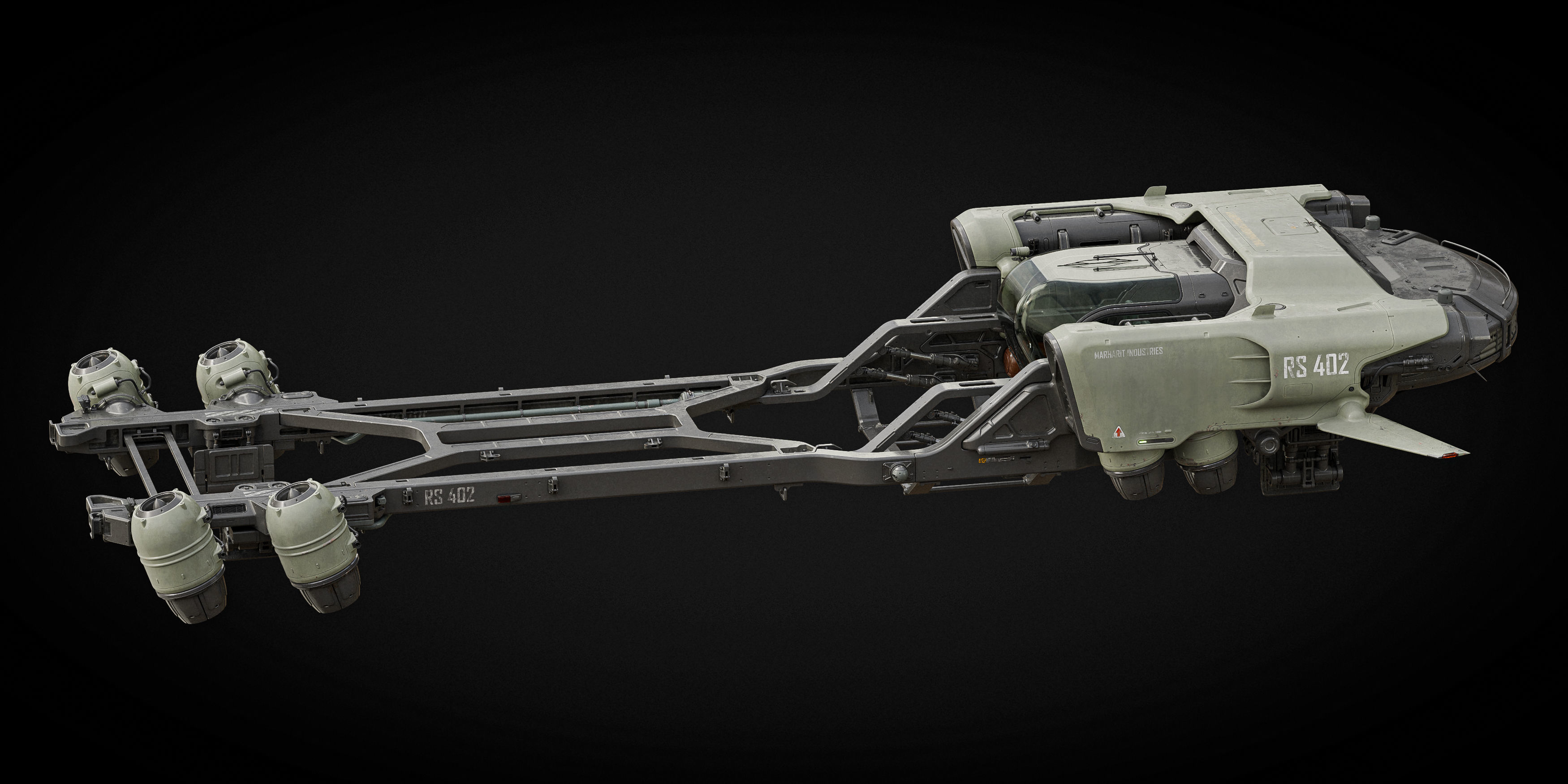Cargo Transporter 3D model_2