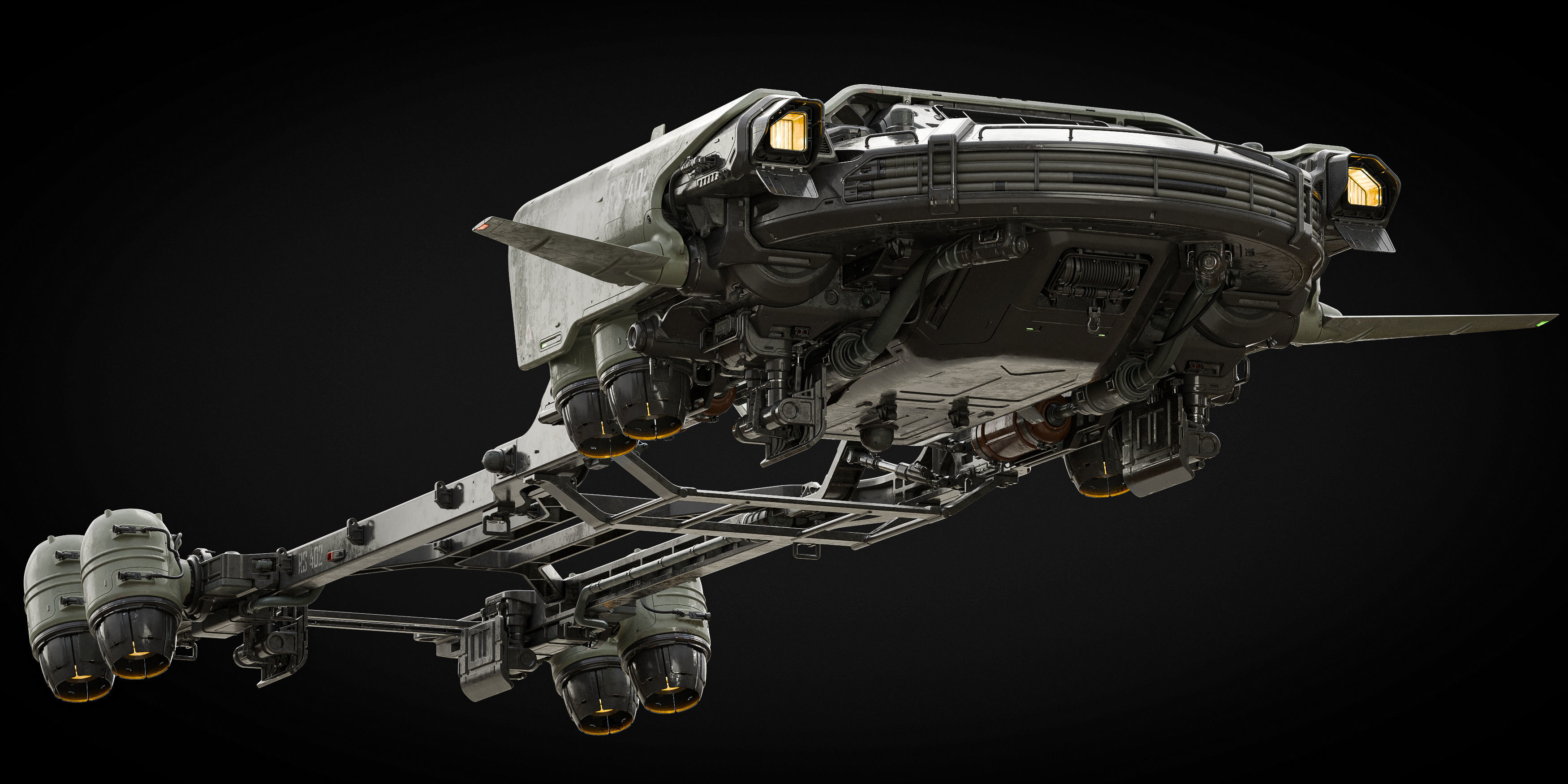 Cargo Transporter 3D model_5