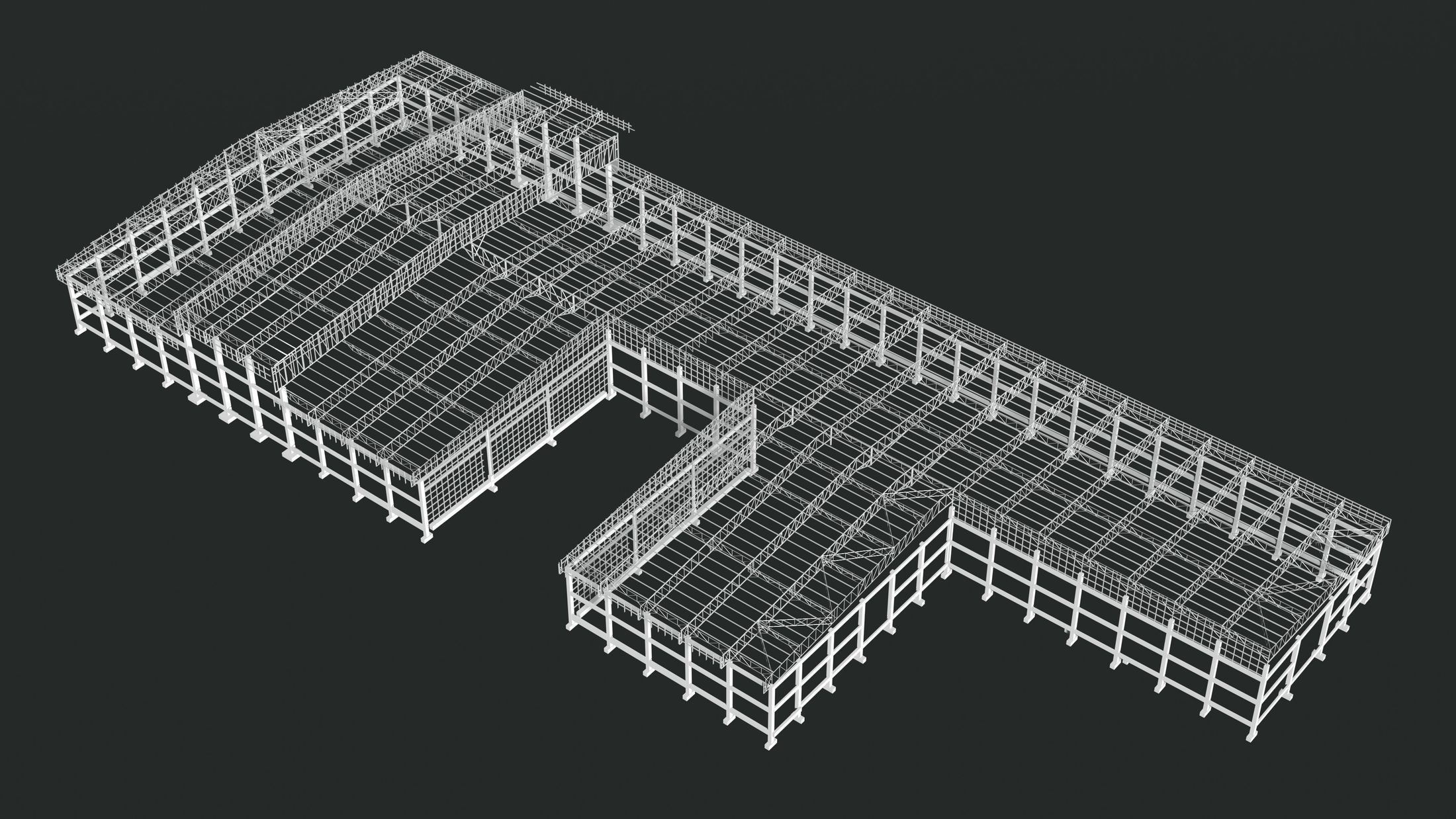 Factory structure 2407 3D model_1