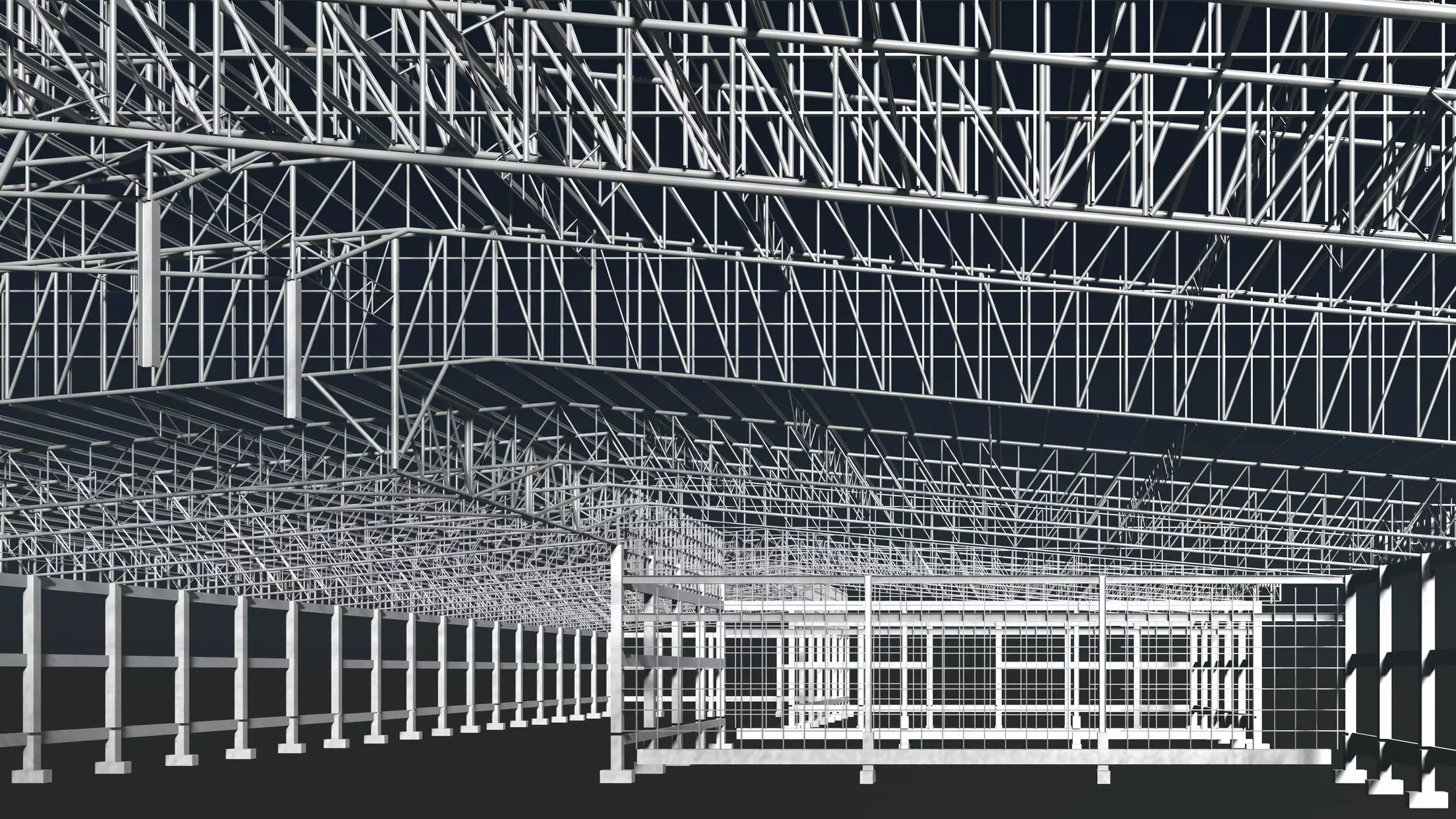 Factory structure 2407 3D model_0