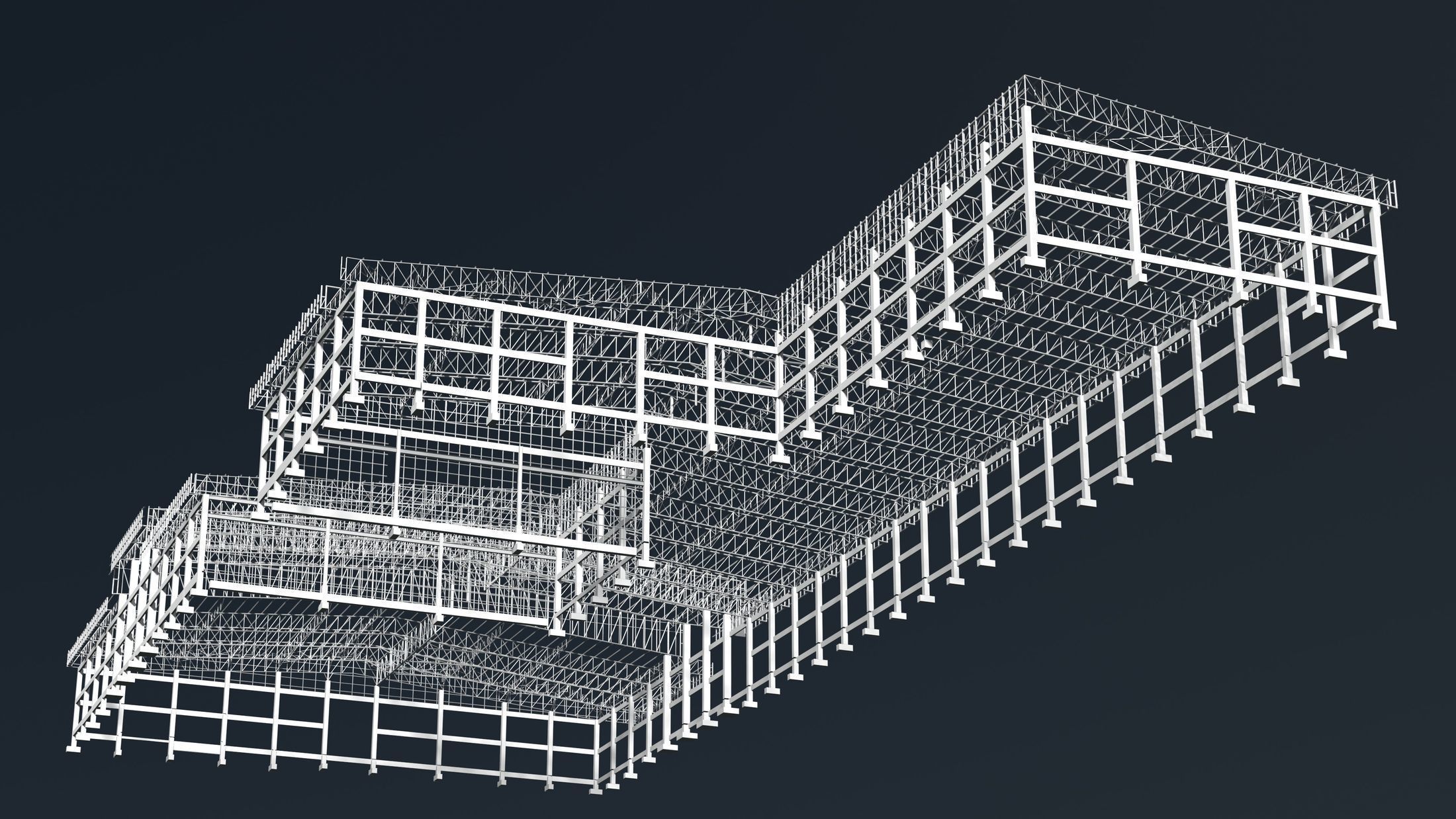 Factory structure 2407 3D model_3