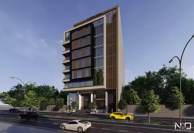 Office Building Exterior Design 3D model Office Building Exterior Design 3D model