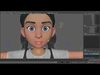 Teen Girl 3D model_1