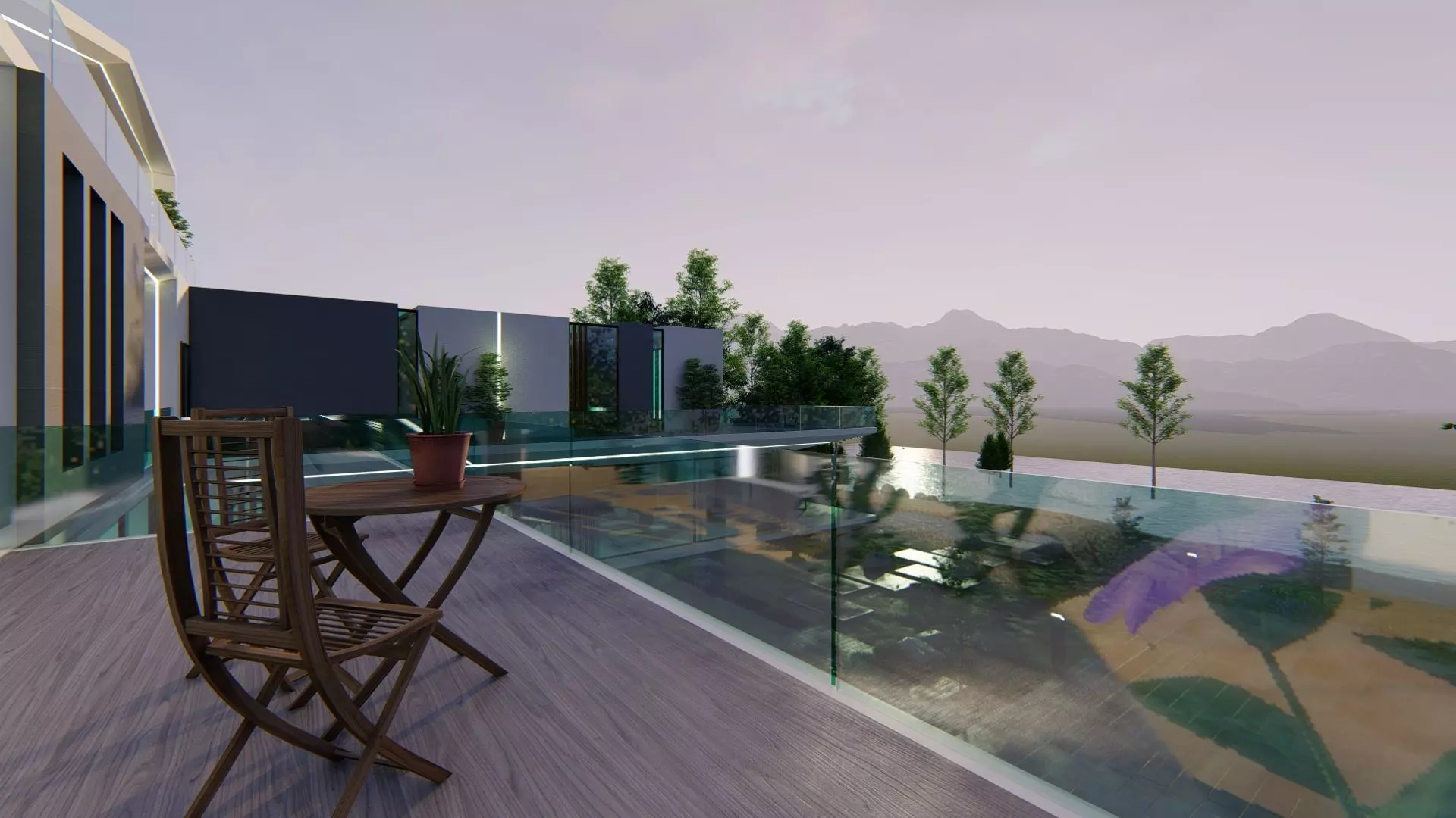 Rivera Villa Exterior Design 3D model_18