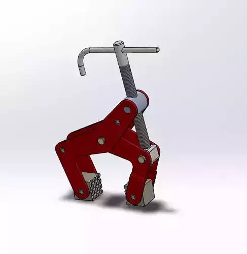 Manual Clamp 3D model
