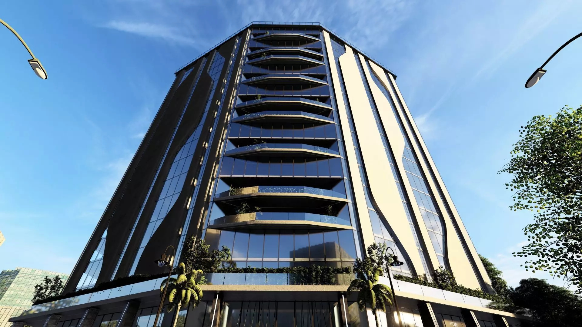 Spectre Tower Exterior Design 3D model_17