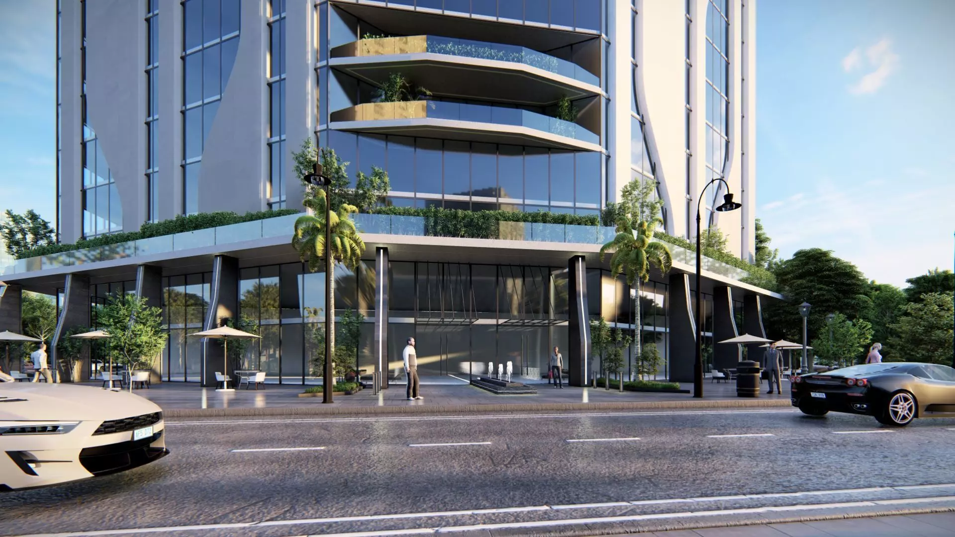 Spectre Tower Exterior Design 3D model_9