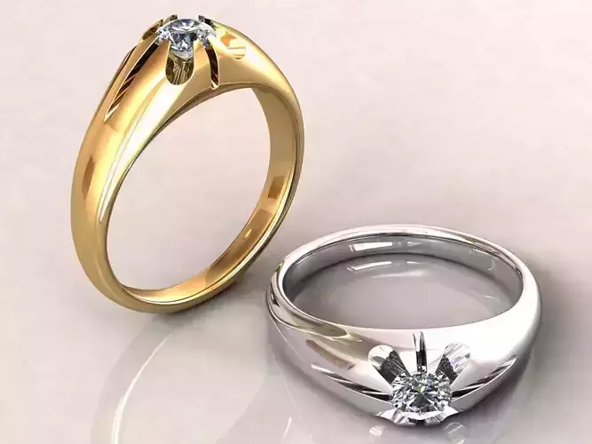 Engagement Ring 05ct 