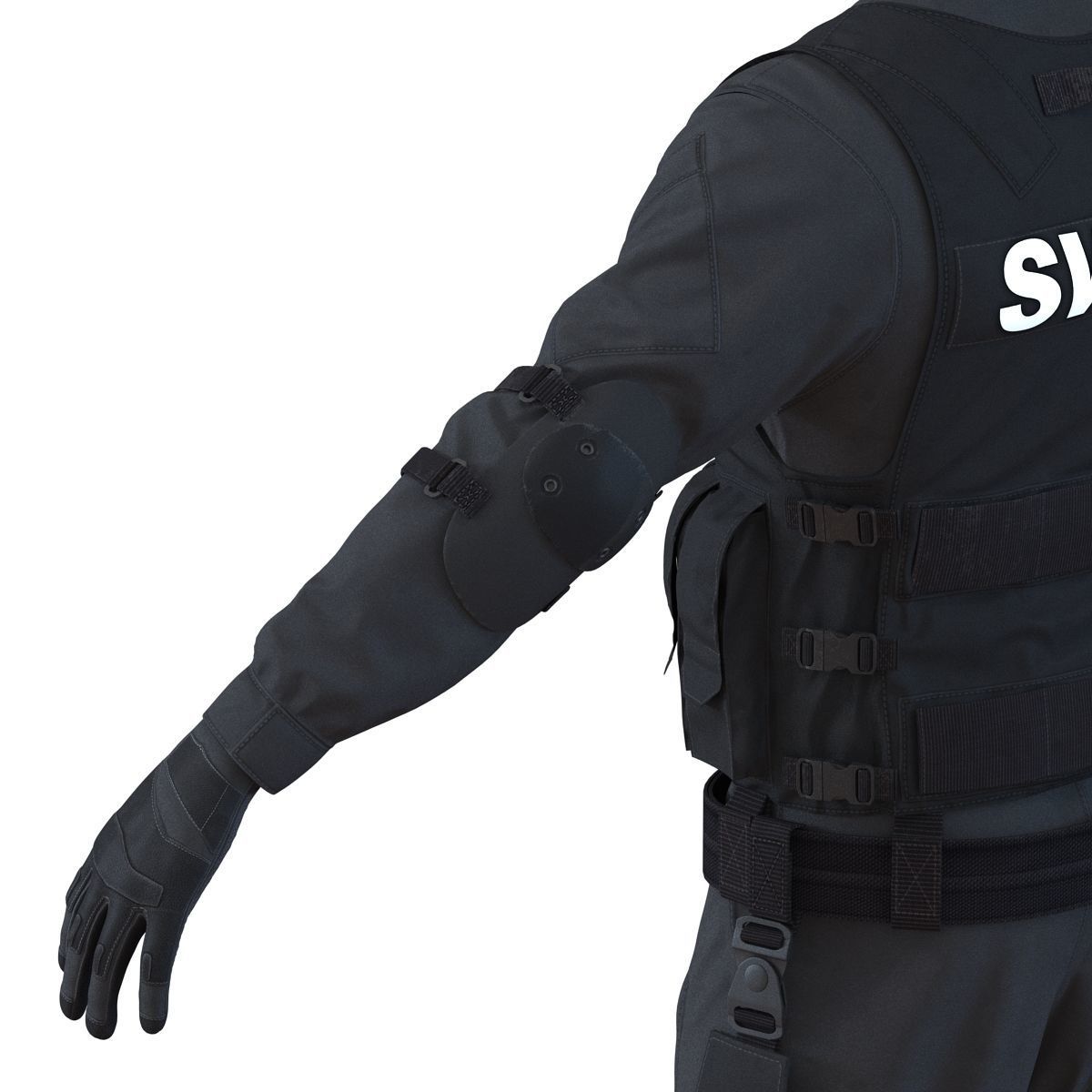 SWAT Man 3D Model 3D model_25