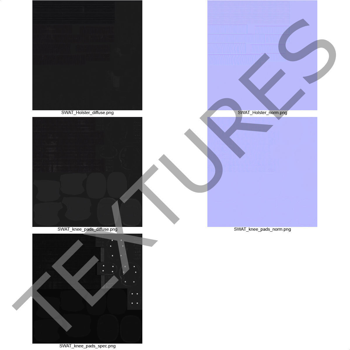 SWAT Man 3D Model 3D model_50