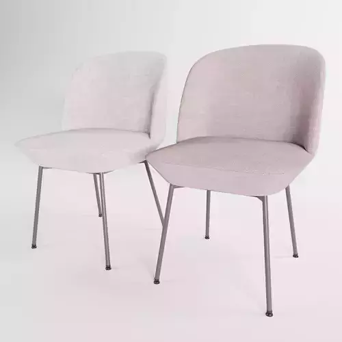 Cafe Chair with fabric and metal frame