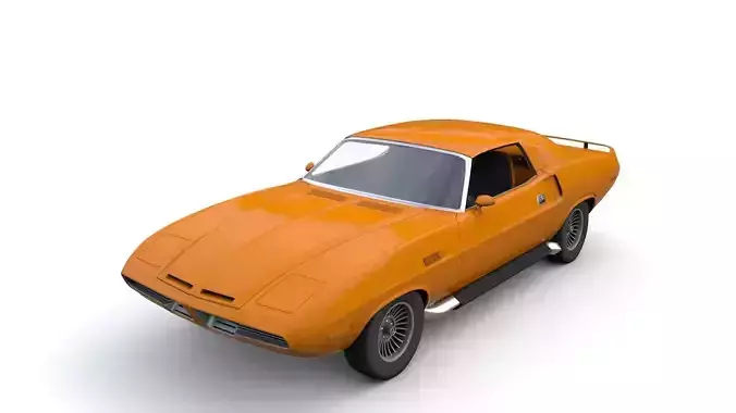 Dodge Diamante 1970 3D model
