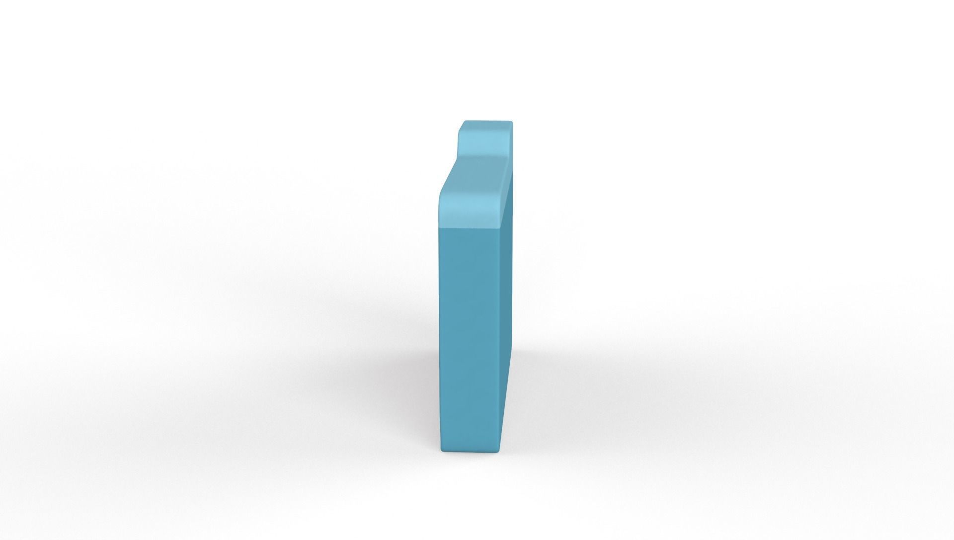 Icon Folder Download 3D Model Low-poly 3D model_11