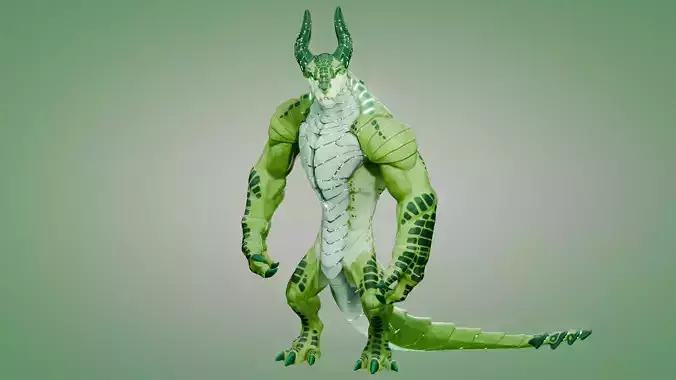 Forest Baronto Low-poly 3D model