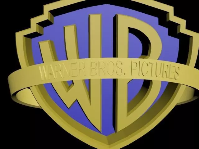 Warner Bros Logo Free 3D model_0