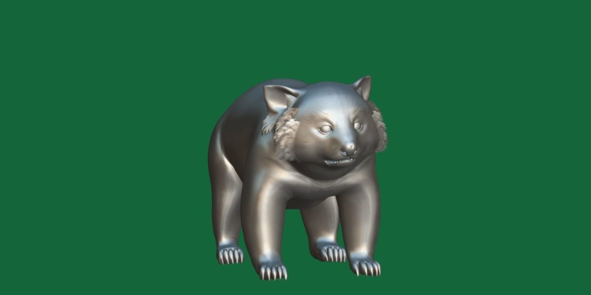 Red Pandas Mammal 3D model_5