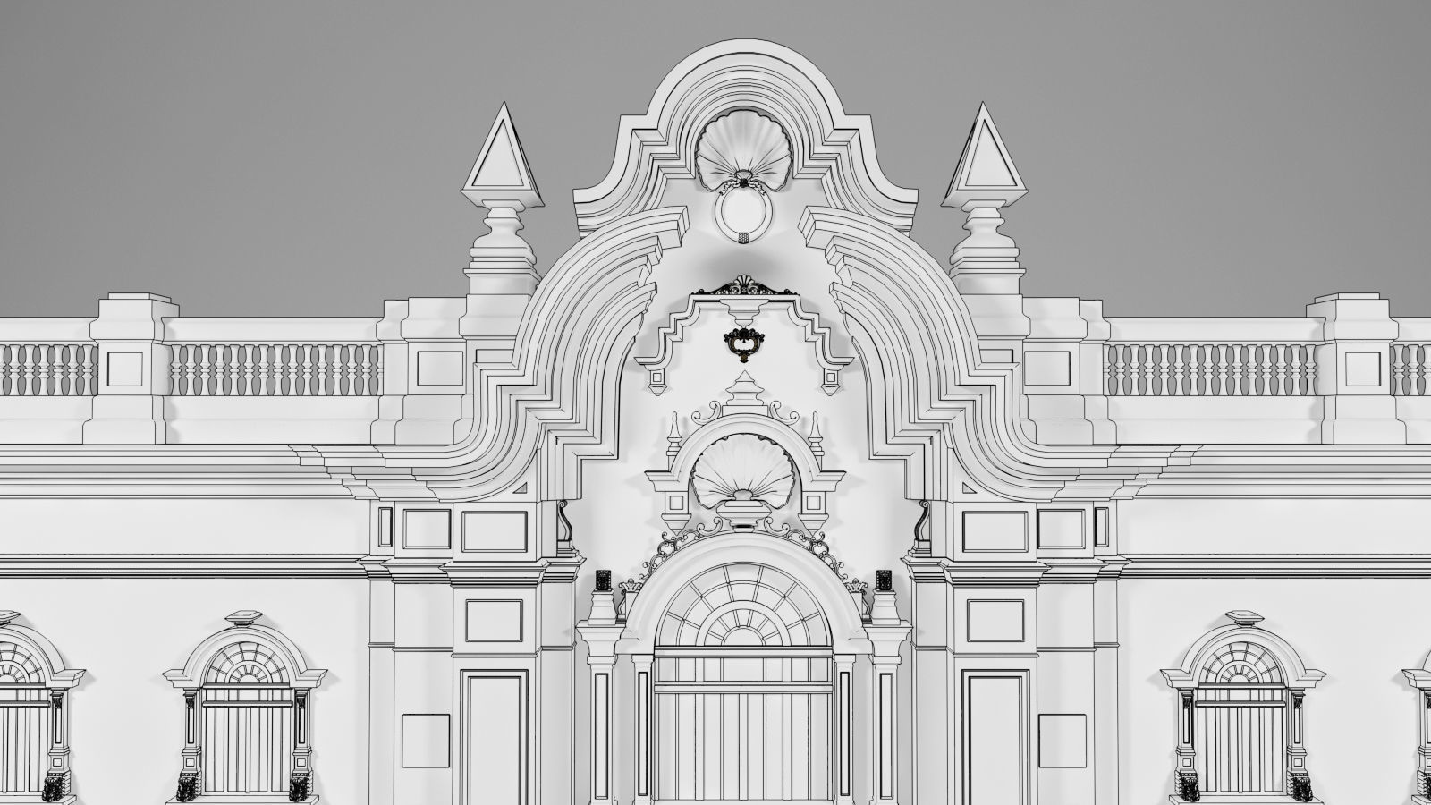 presidential-palace-lima-peru 3D model_1