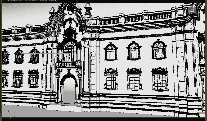 presidential-palace-lima-peru 3D model_7
