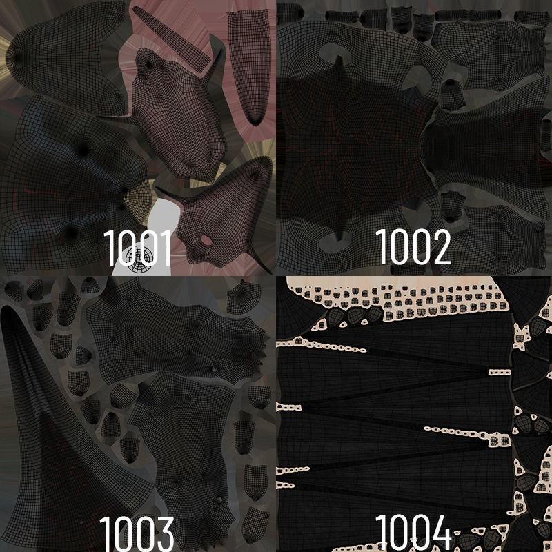 Realistic Therizinosaurus Rigged and Animated Low-poly 3D model_24