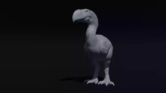 Prehistoric Terror bird 3D print model
