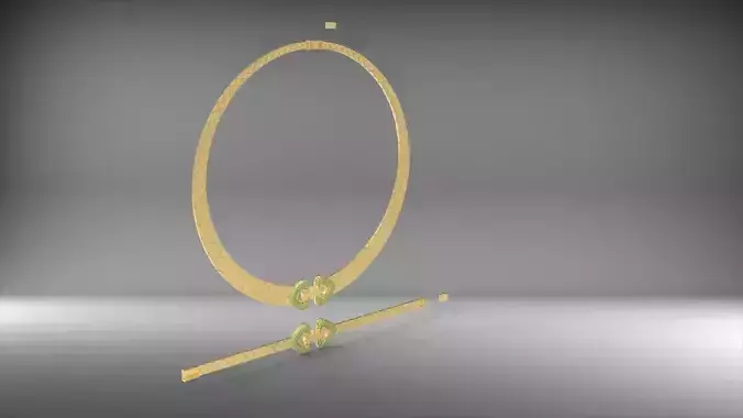 tas kolye ve bilezik seti