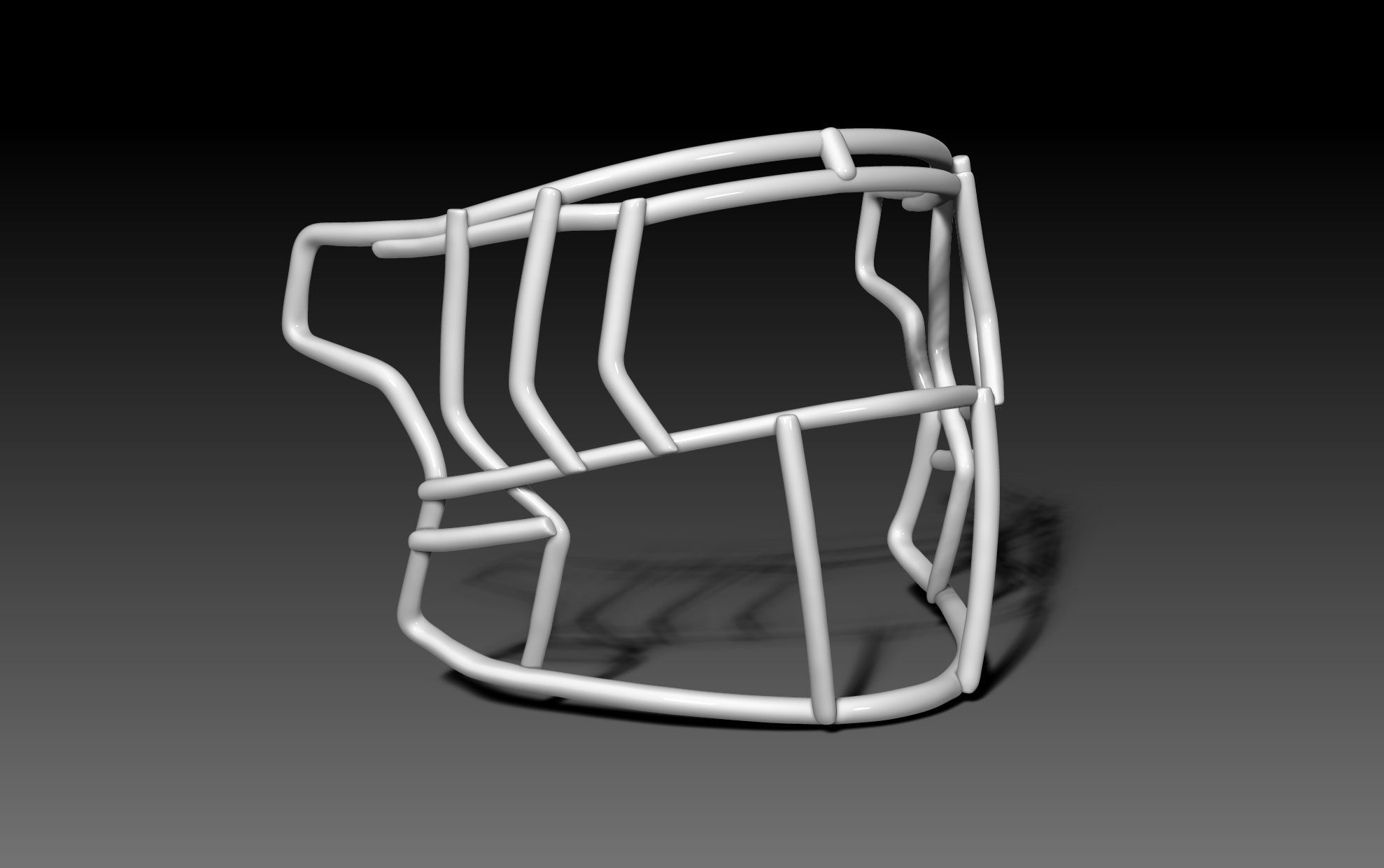 Facemask pack 3 for Riddell SPEEDFLEX helmet 3D print model_6