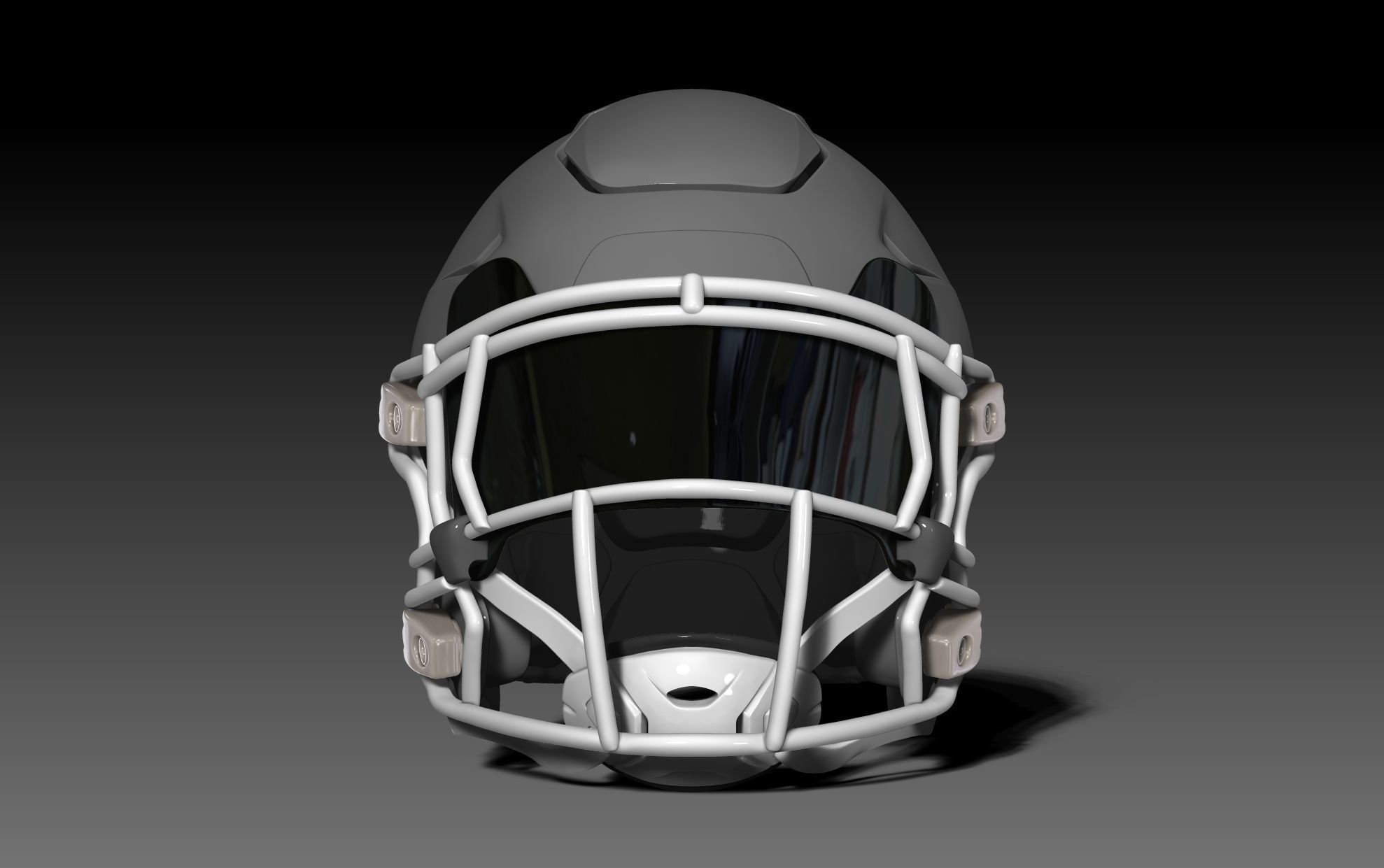 Facemask pack 3 for Riddell SPEEDFLEX helmet 3D print model_7