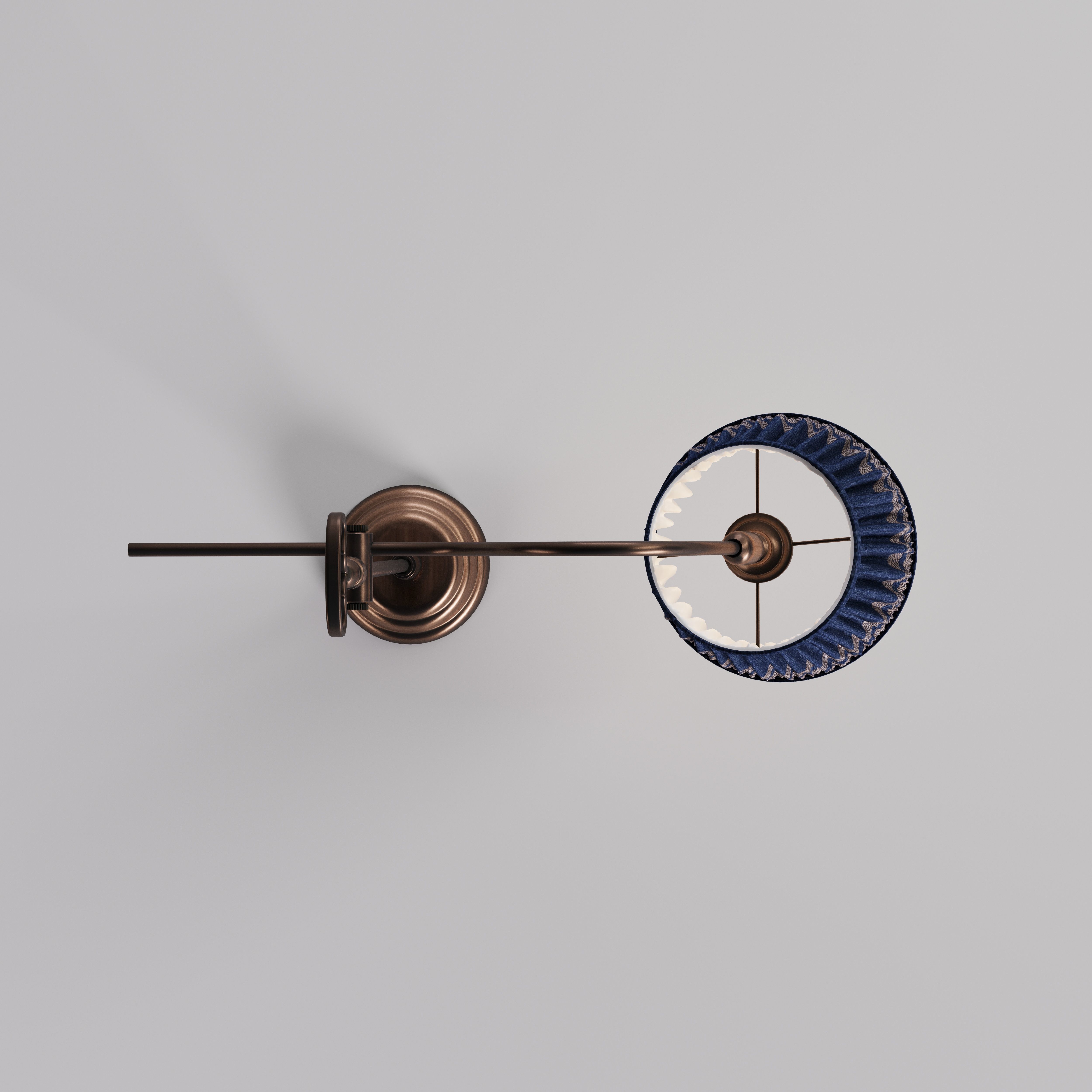 Victorian Pleated Lamp 3D model_4