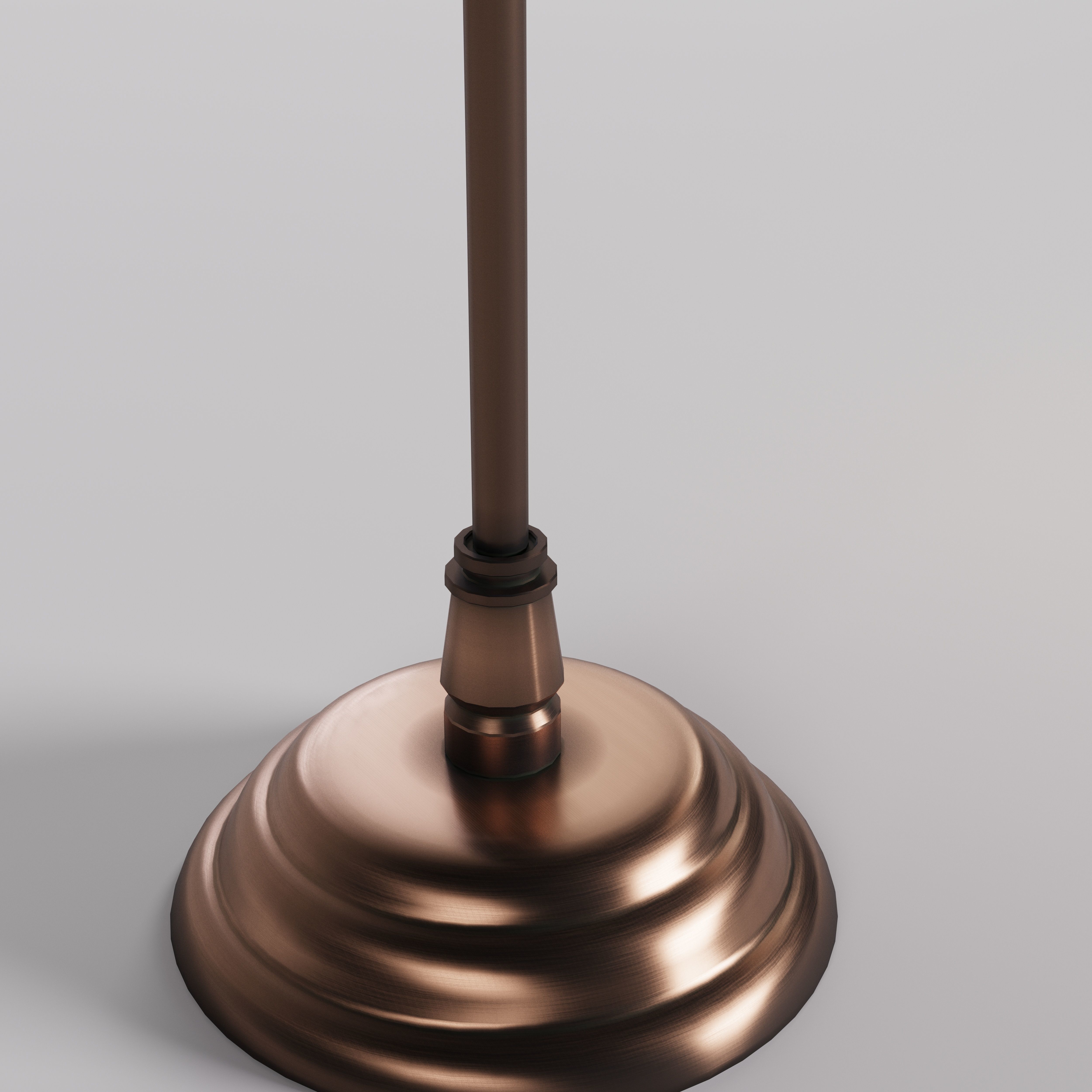 Victorian Pleated Lamp 3D model_8