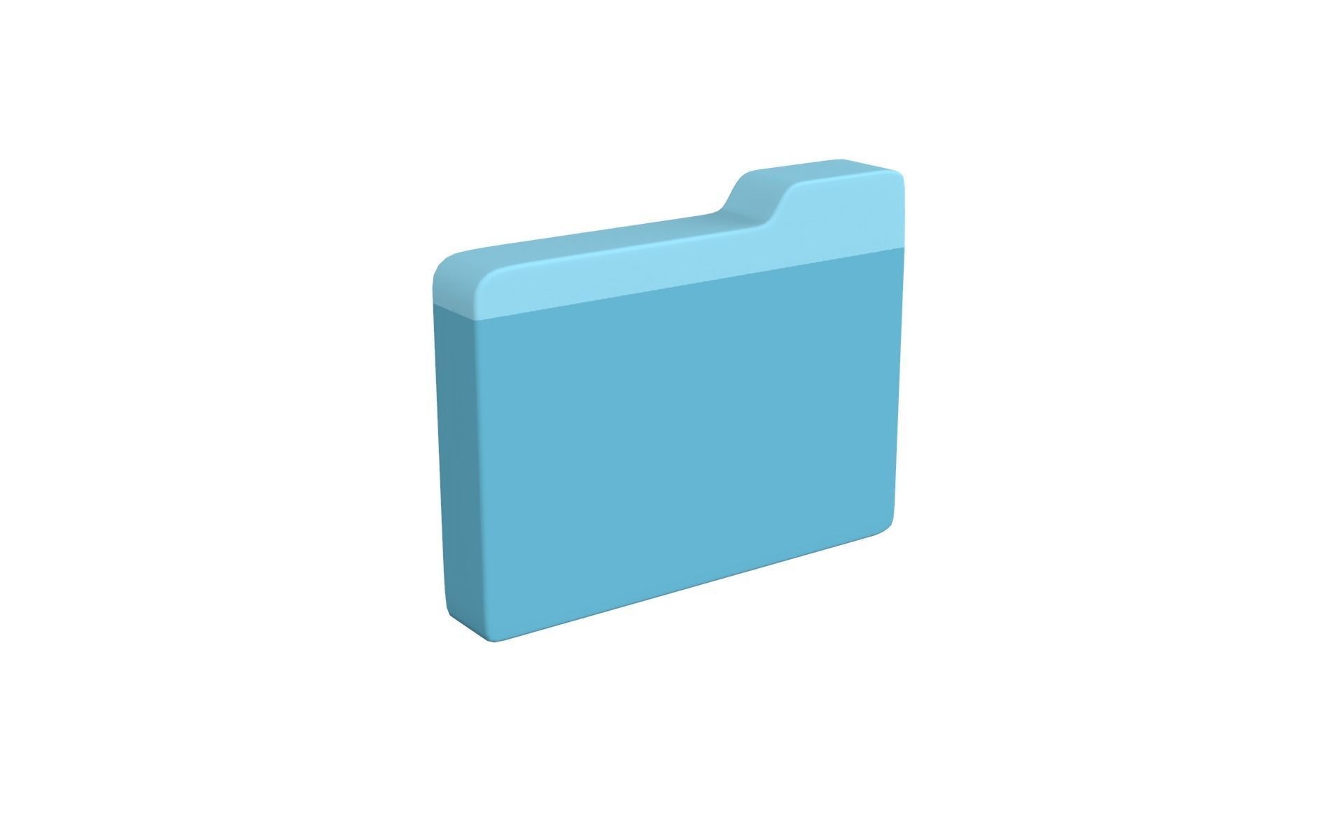 Icon Folder Setting 3D Model  Low-poly 3D model_14