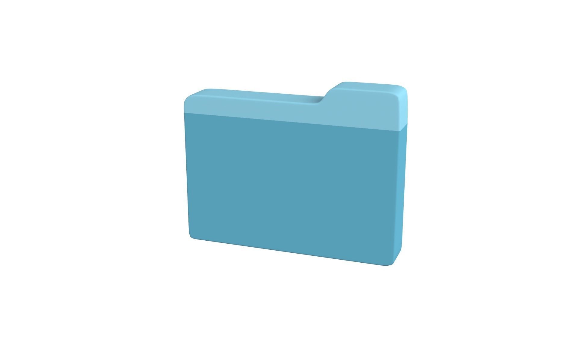 Icon Folder Setting 3D Model  Low-poly 3D model_16