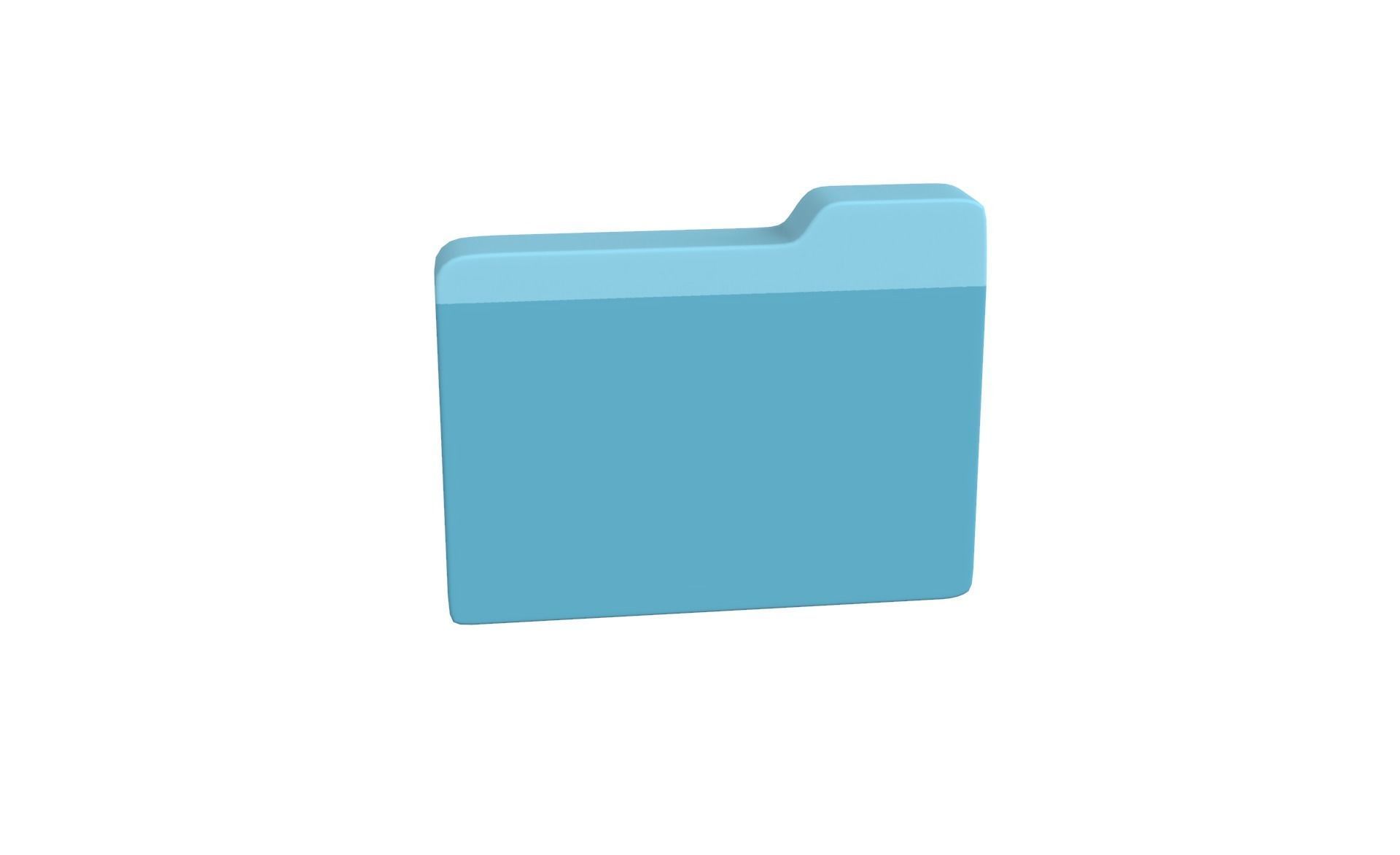 Icon Folder Setting 3D Model  Low-poly 3D model_15