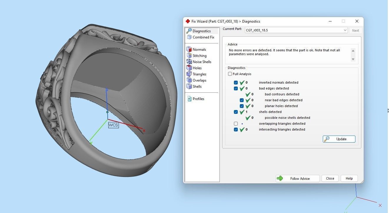 Signet ring with pattern and filigree 3D print model_19