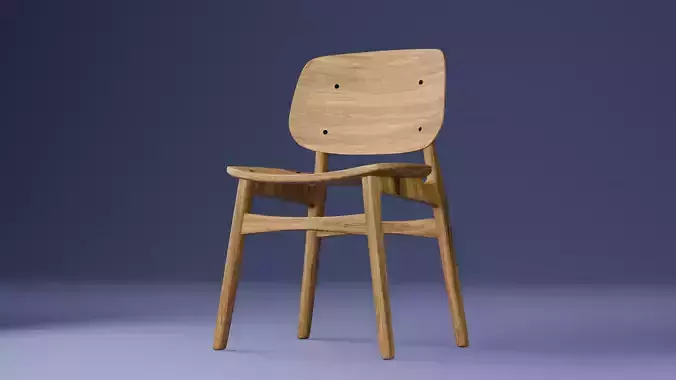 Wooden chair 