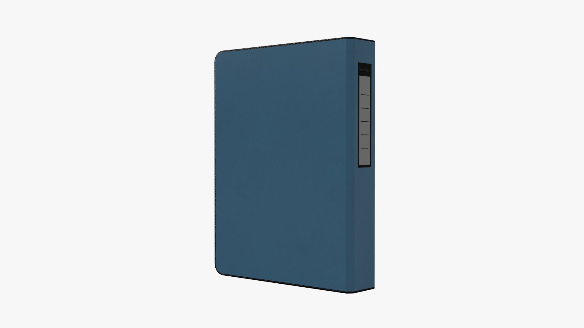 paper binder 3D model_5
