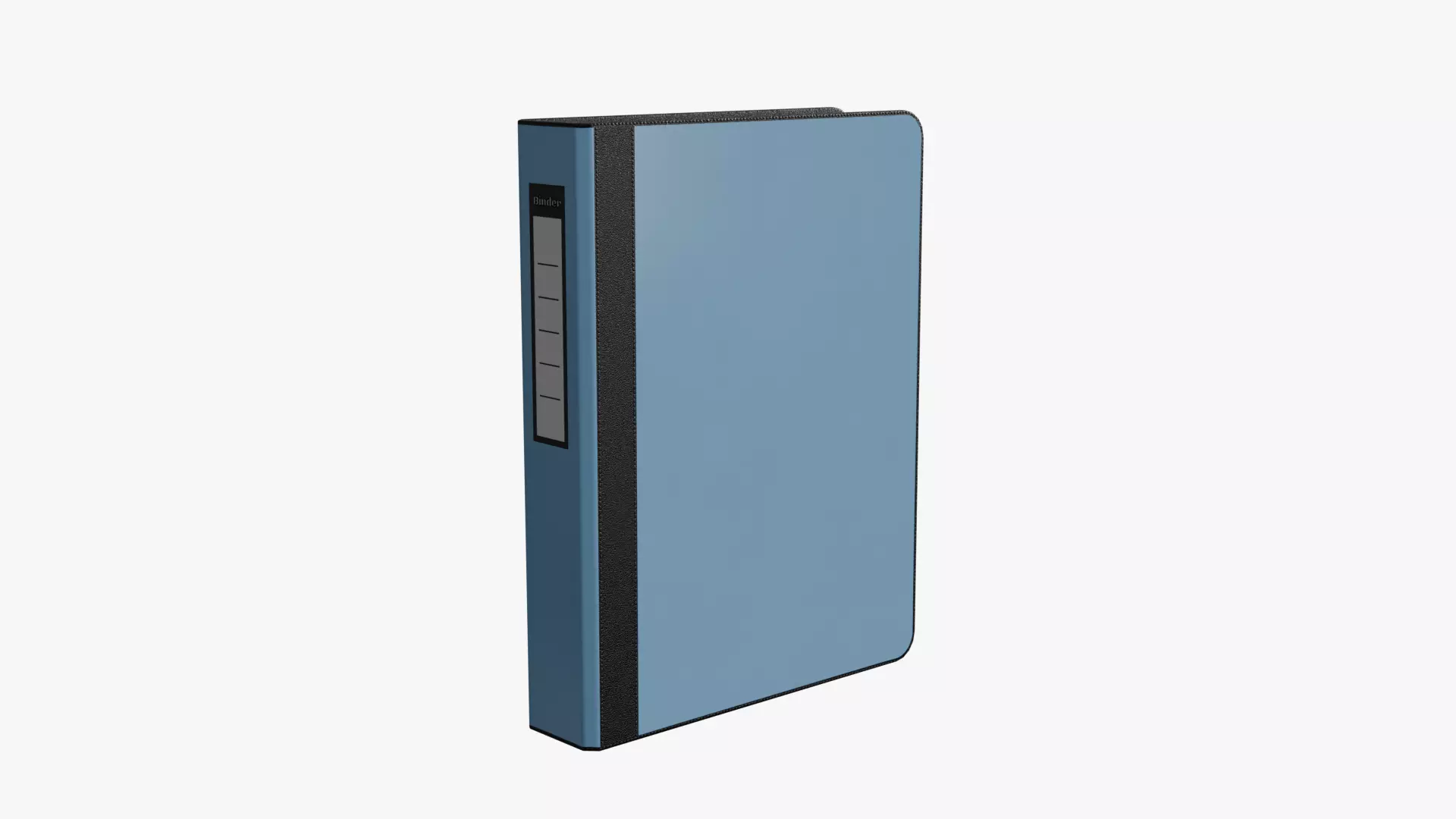 paper binder 3D model_0