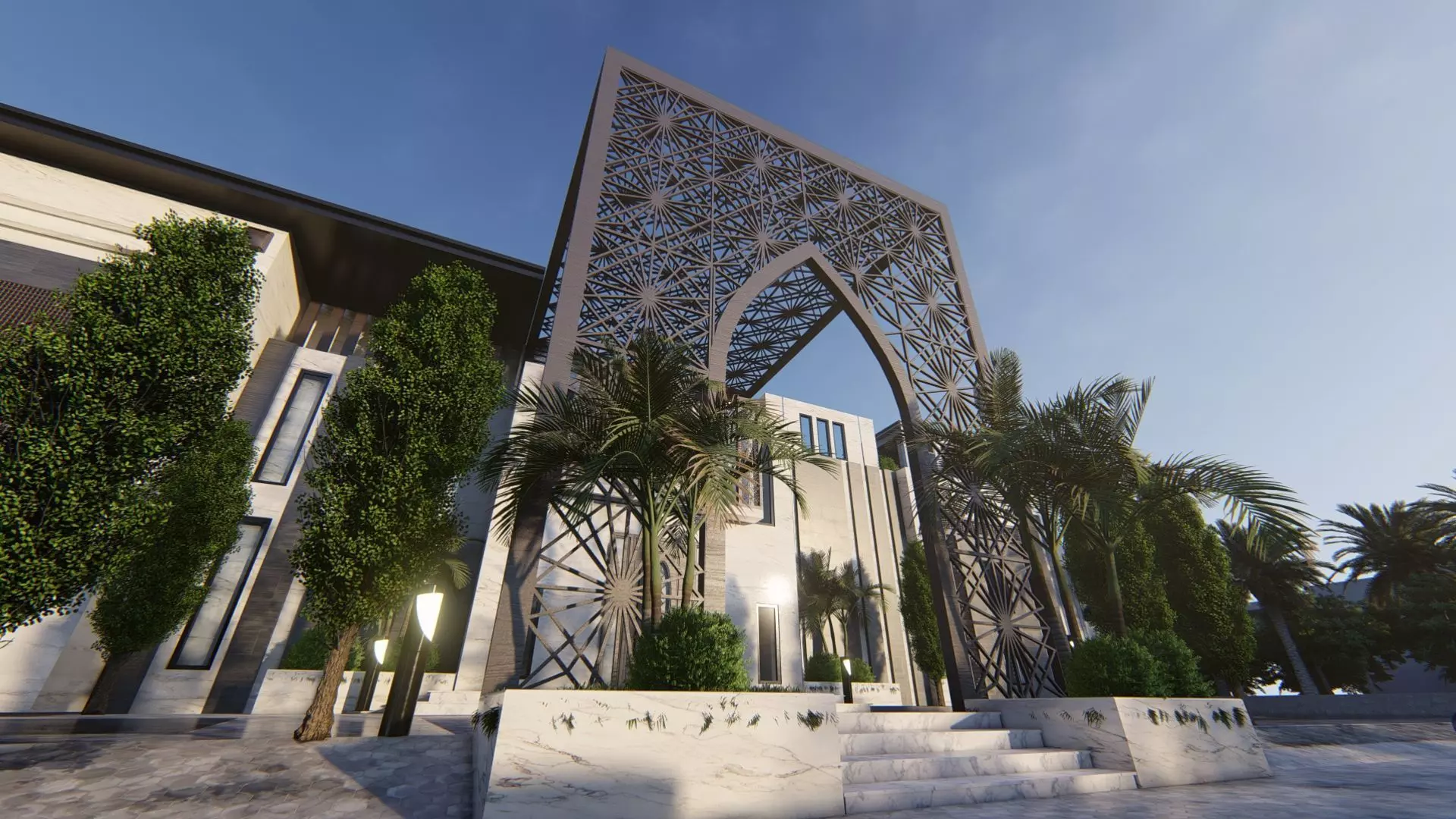 Solitaire Villa Exterior Design  3D model_18