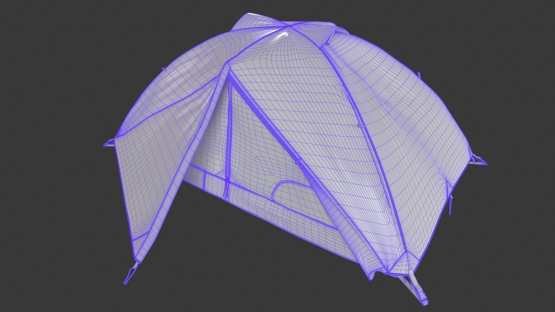 Camping Tent  3D model_10