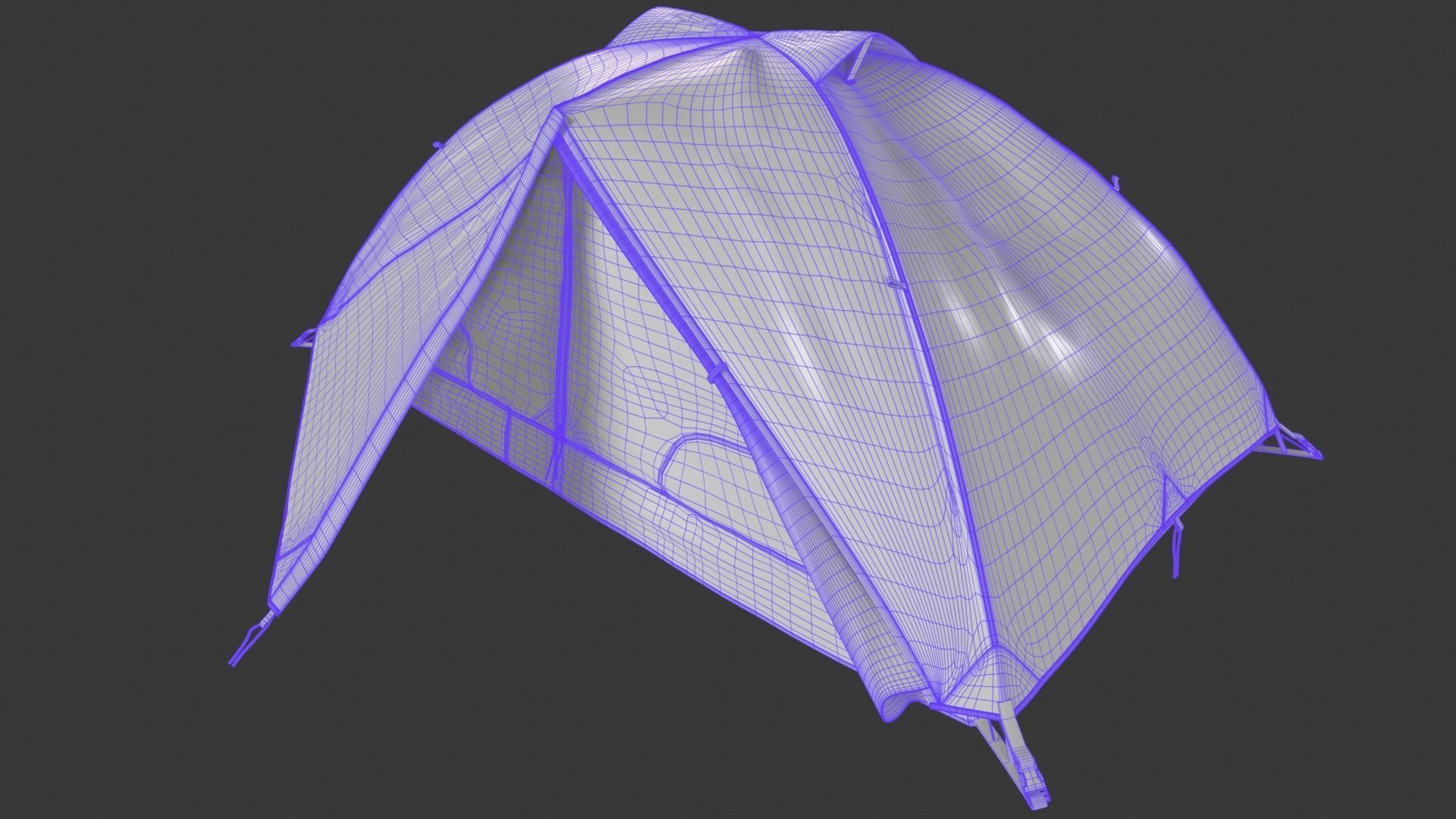 Camping Tent  3D model_12