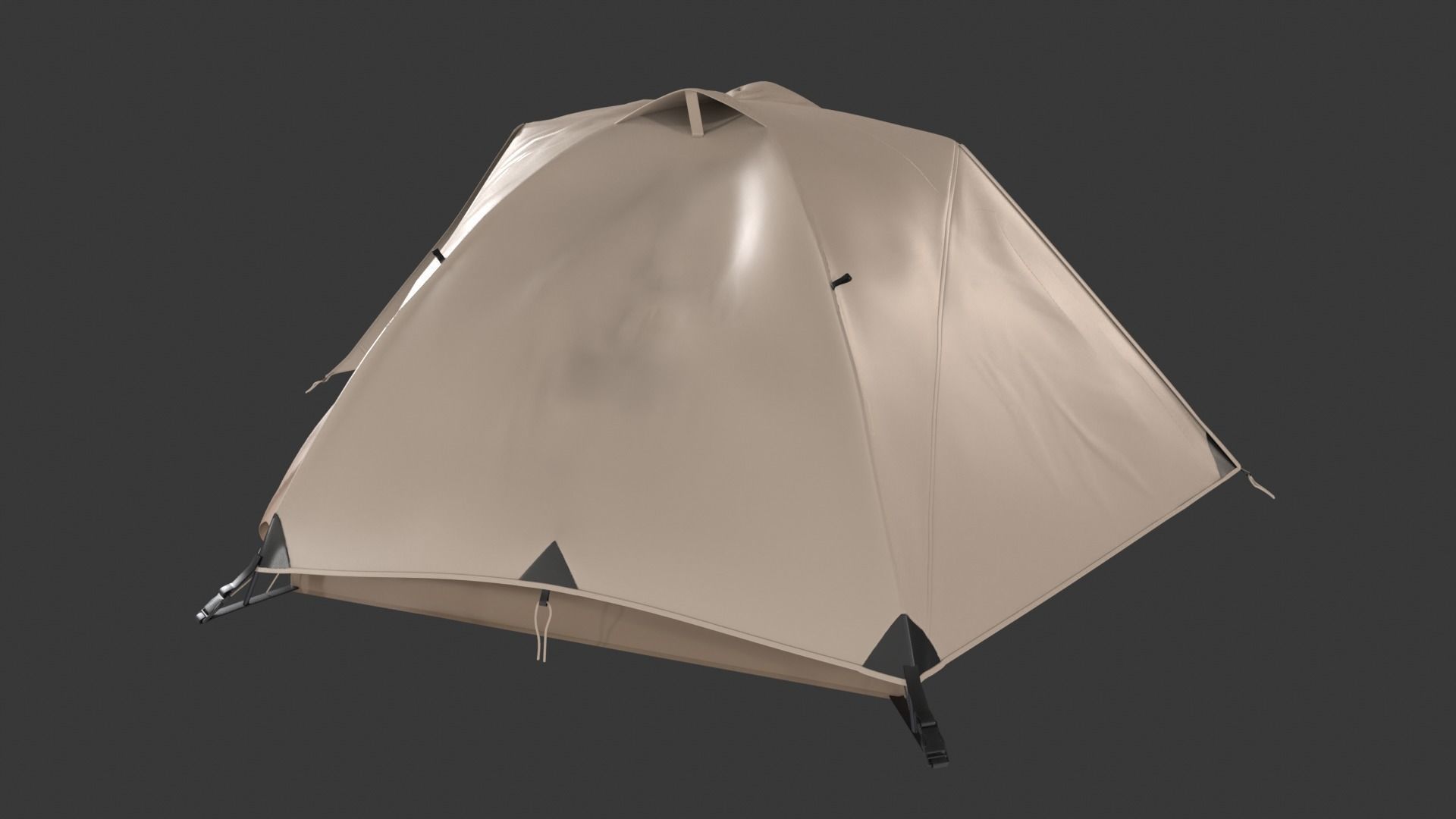 Camping Tent  3D model_3