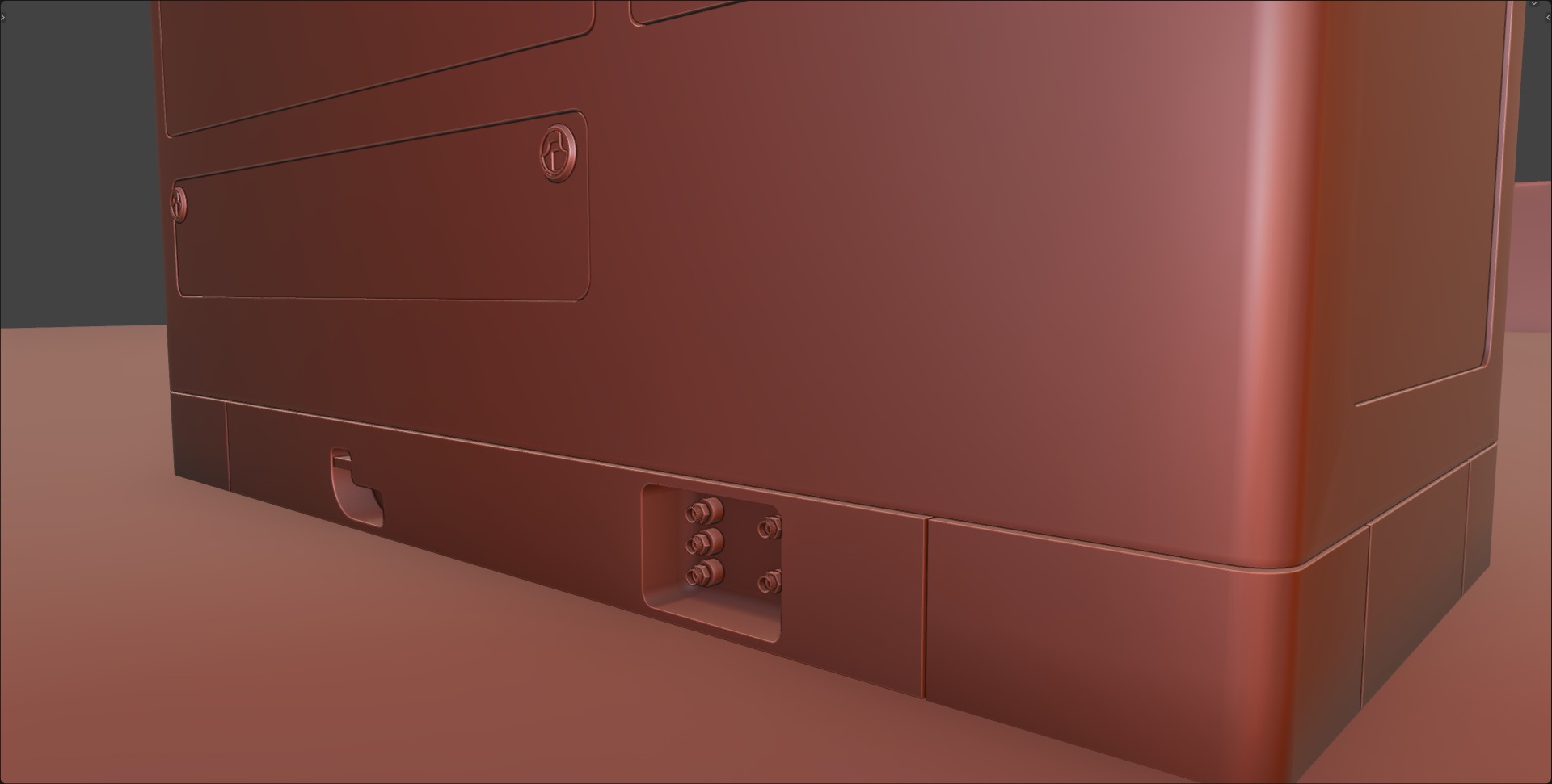 Pitlane Garage 3D Scene 3D model_27