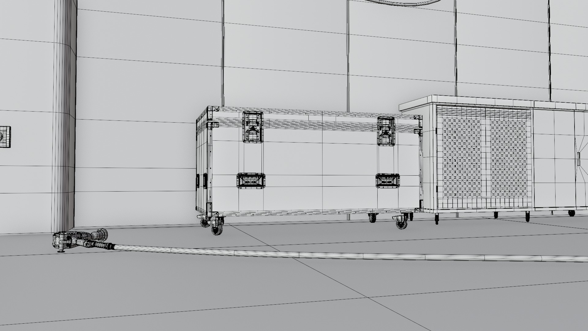 Pitlane Garage 3D Scene 3D model_50