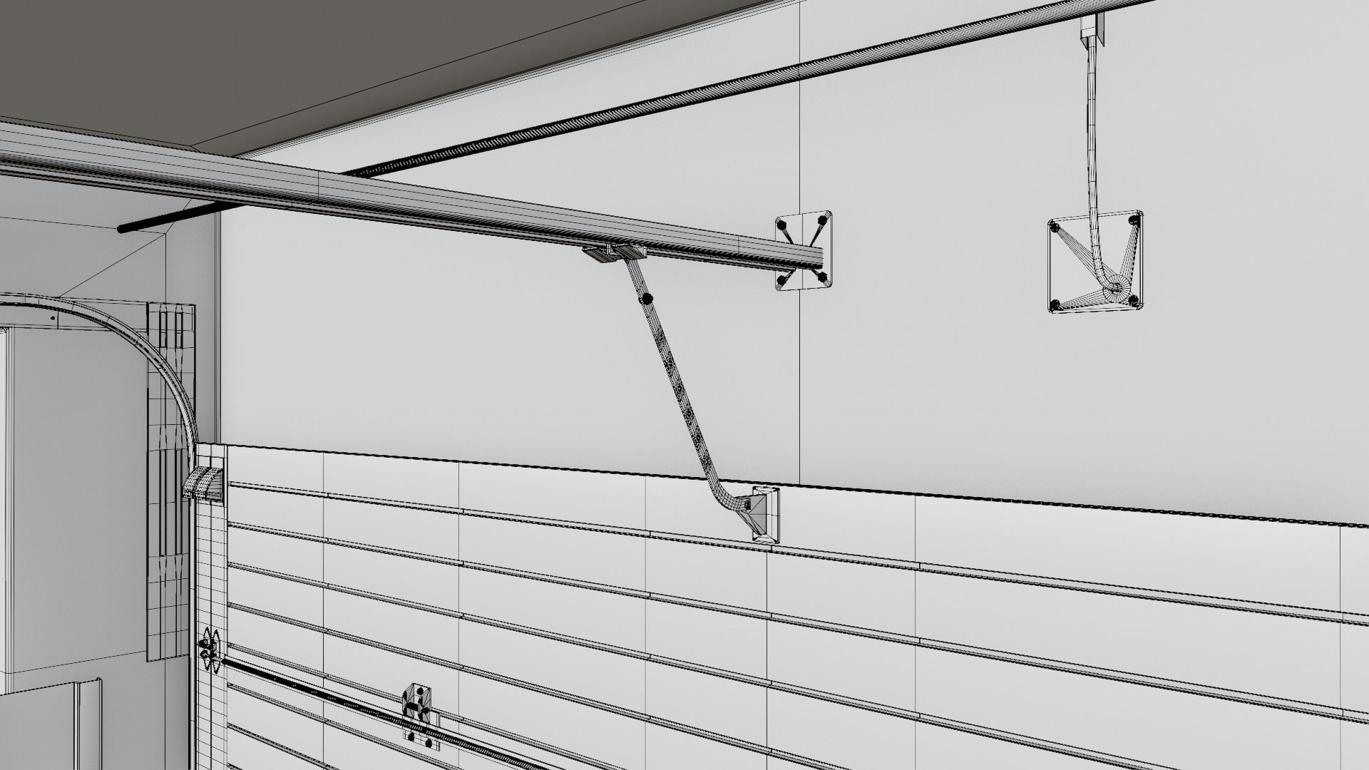 Pitlane Garage 3D Scene 3D model_40