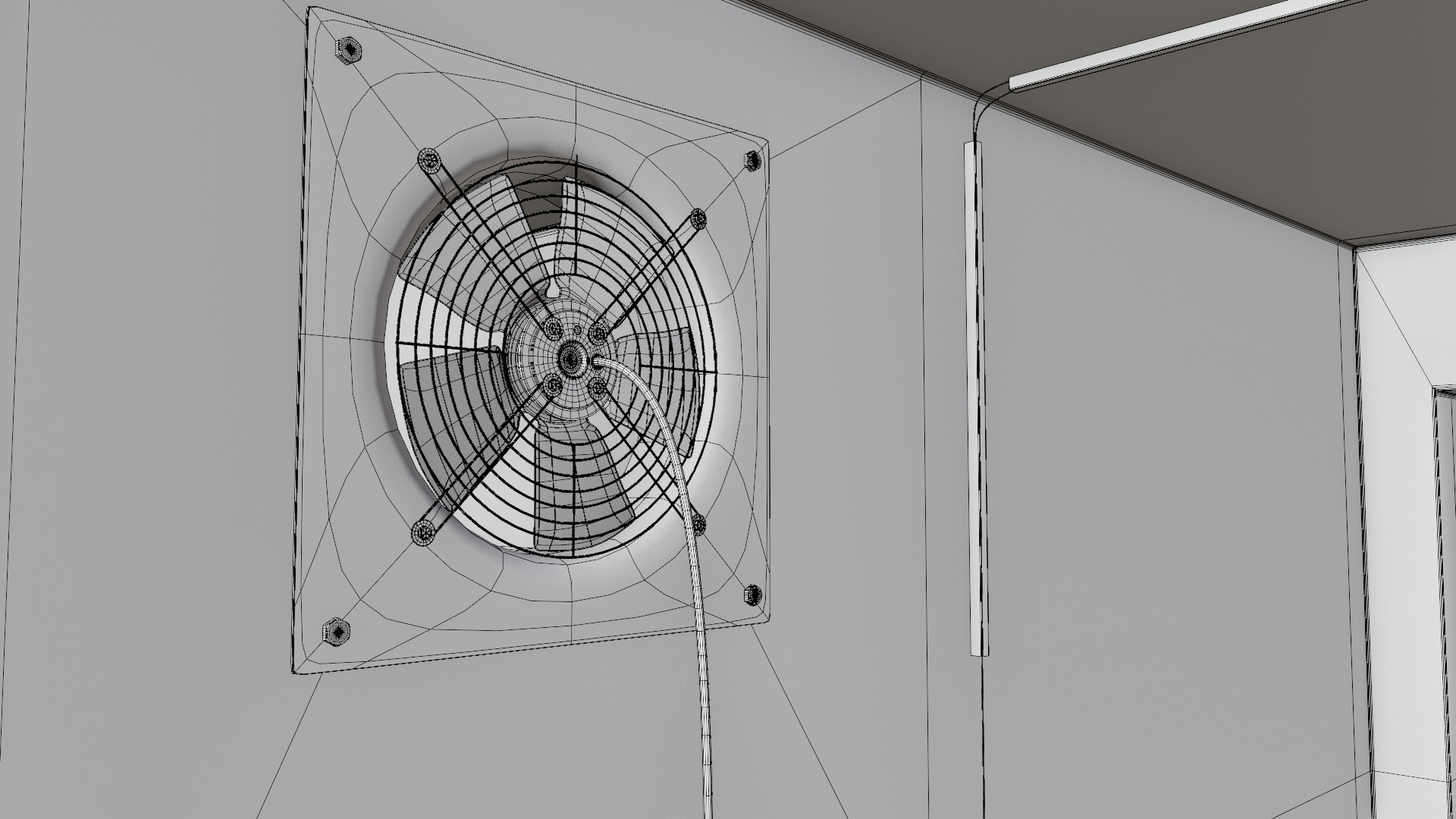 Pitlane Garage 3D Scene 3D model_41