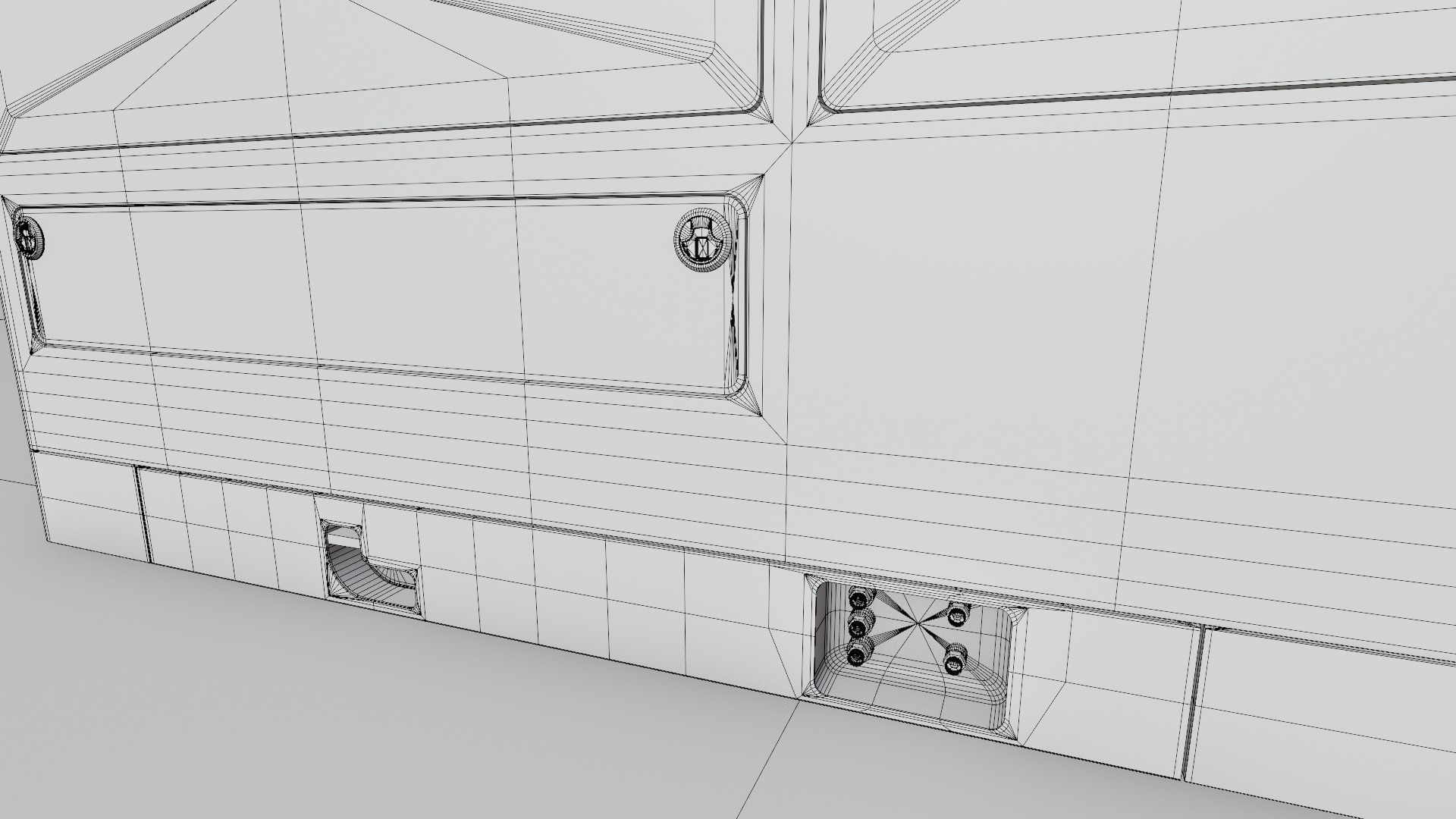 Pitlane Garage 3D Scene 3D model_49