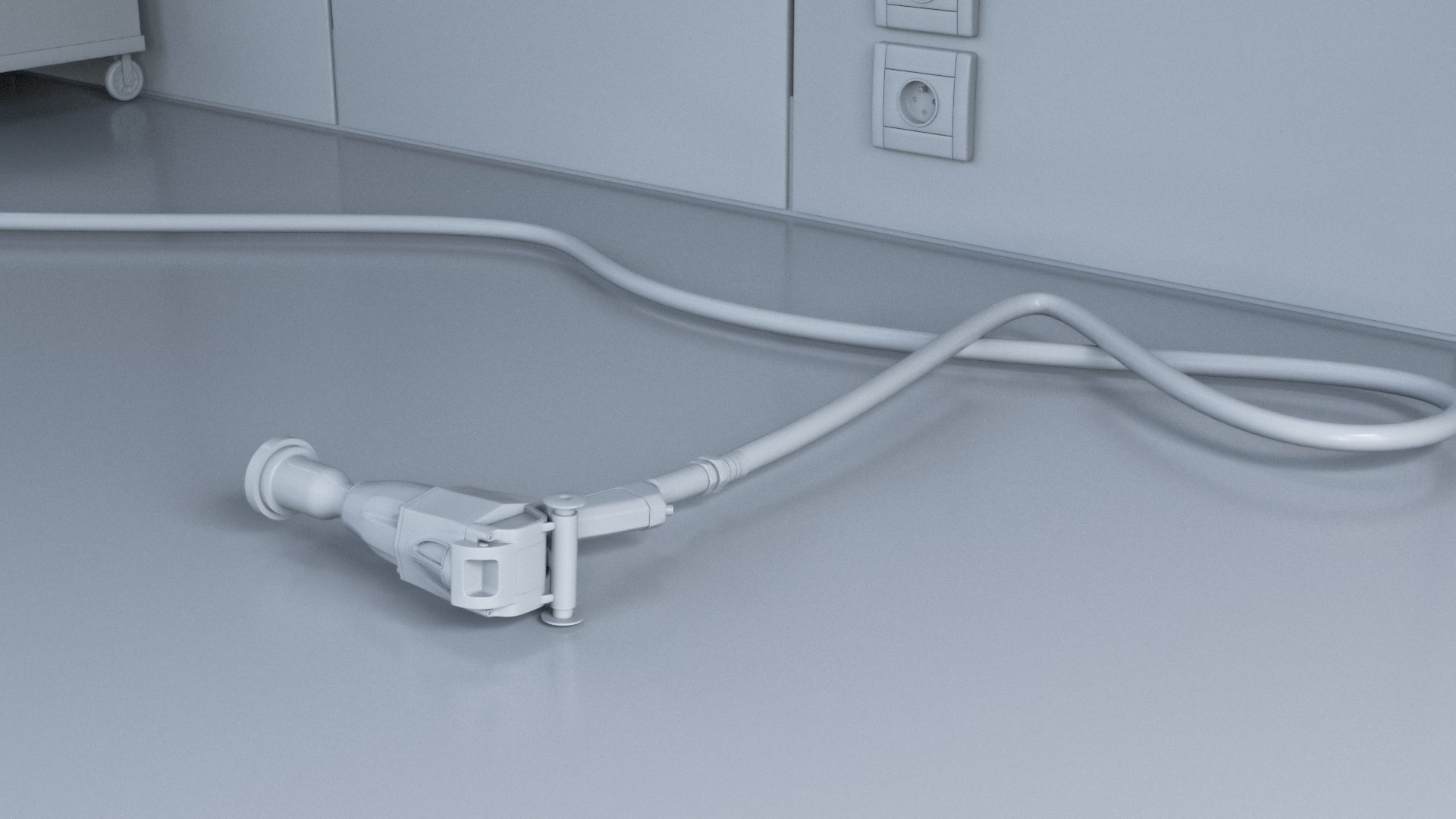 Pitlane Garage 3D Scene 3D model_8