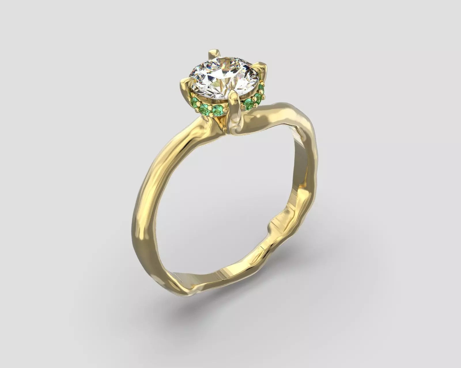 R 054 Ring 3D print model
